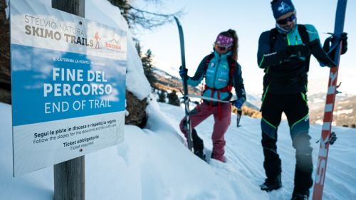 Stelvio natural skimo trails