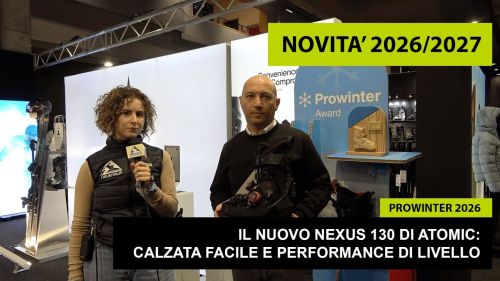 Il nuovo Nexus 130 di Atomic a Prowinter 2026: calzata facile e performance di livello