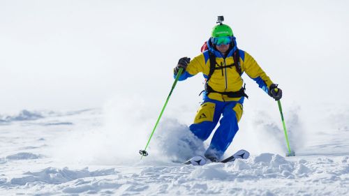 Federico Secchi al test di Atomic Bent Chetler 120 (2019)