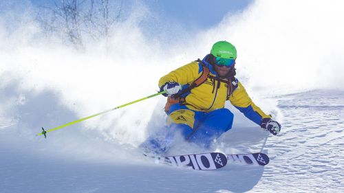 Alex Favaro al test di Blackcrows Corvus (2019)