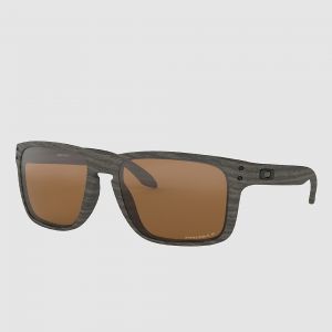 Prezzi Oakley holbrook xl woodgrain prizm tungsten polarized