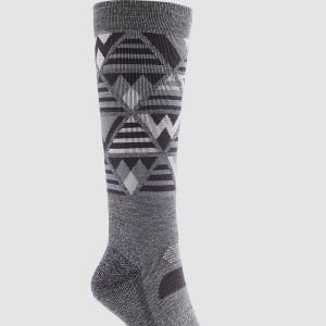 Prezzi Burton performance midweight tech socks gray heather