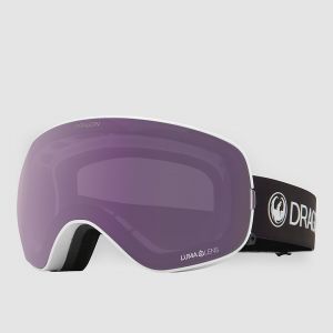 Prezzi Dragon x2s split (+bonus lens) goggle ll violet + ll purple ion