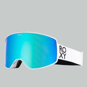 Prezzi Roxy storm bright white goggle bright white