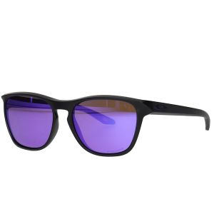 Prezzi Oakley manorburn matte black sunglasses prizm violet