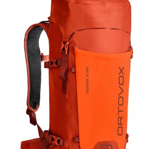 Prezzi Ortovox traverse 30l dry backpack desert orange