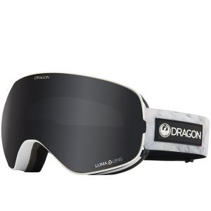 Prezzi Dragon x2s winter hare (+bonus lens) goggle dark smoke + rose