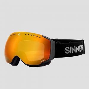 Prezzi Sinner emerald matte black goggle dbl full orng mirror vent