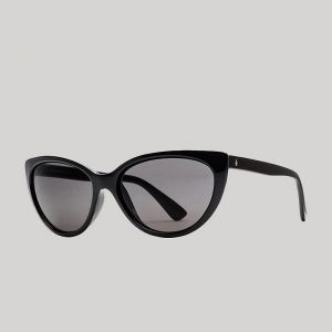 Prezzi Volcom knife gloss black sunglasses gray