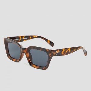 Prezzi Chpo anna leopard sunglasses black