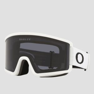 Prezzi Oakley target line l matte white goggle dark grey