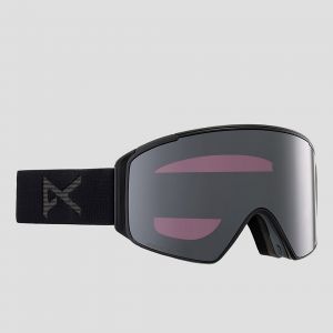 Prezzi Anon m4s cylindrical smoke (+bonus lens) goggle perceive sun onyx