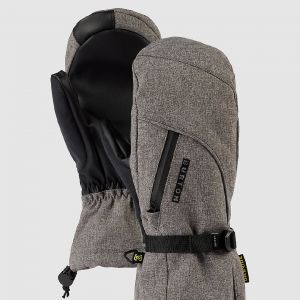 Prezzi Burton baker 2 in 1 mittens gray heather