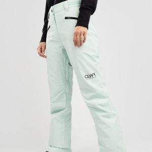 Prezzi Clwr cork pants light turquoise