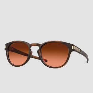 Prezzi Oakley latch matte brown tortoise sunglasses prizm brown gradient