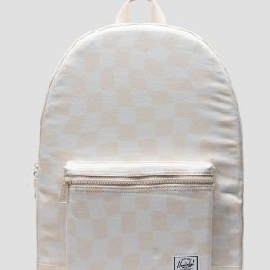 Prezzi Herschel daypack backpack groovy check natural / whit