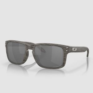 Prezzi Oakley holbrook woodgrain sunglasses prizm black polarized