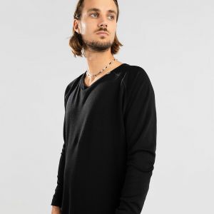 Prezzi Woolf merino tuv base layer top black