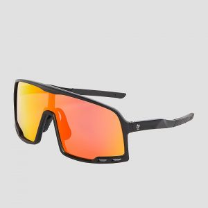 Prezzi Chpo henrik black sunglasses red mirror