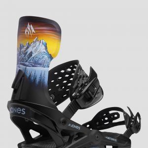 Prezzi Jones snowboards meteorite snowboard bindings black  /  art