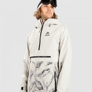 Prezzi Jones snowboards mtn surf rec anorak mineral gray