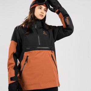 Prezzi Jones snowboards mtn surf rec anorak terracotta