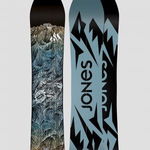 Prezzi Jones snowboards mountain twin splitboard black