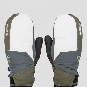 Prezzi Volcom stay dry gore-tex mittens light military