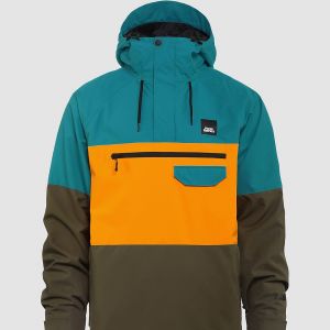 Prezzi Horsefeathers norman anorak tile blue