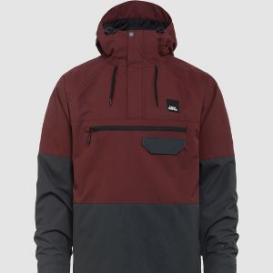 Prezzi Horsefeathers norman anorak burgundy