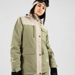 Prezzi Dc liberate jacket oil green