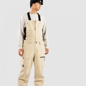 Prezzi Quiksilver utility bib pants pale khaki