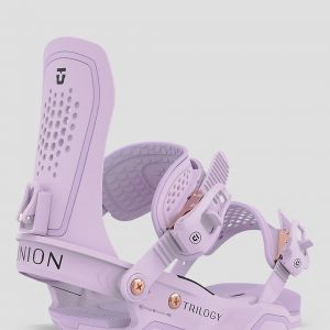 Prezzi Union trilogy 2024 snowboard bindings lilac