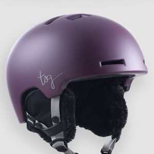 Prezzi Tsg lotus solid color helmet satin eggplant