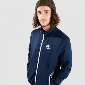 Prezzi Ortovox fleece jacket deep ocean