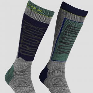 Prezzi Ortovox free ride long tech socks arctic grey