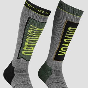 Prezzi Ortovox free ride long tech socks wild herbs