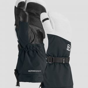 Prezzi Ortovox freeride 3 finger pro mittens black raven