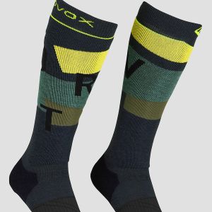 Prezzi Ortovox freeride long cozy tech socks black steel