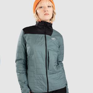 Prezzi Ortovox swisswool piz segnas fleece jacket arctic grey