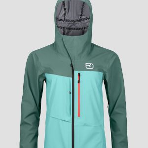 Prezzi Ortovox 3l ravine shell jacket ice waterfall