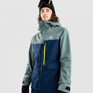 Prezzi Ortovox 3l ravine shell jacket deep ocean