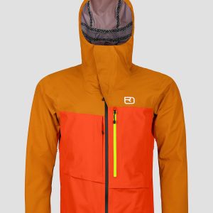 Prezzi Ortovox 3l ravine shell jacket hot orange