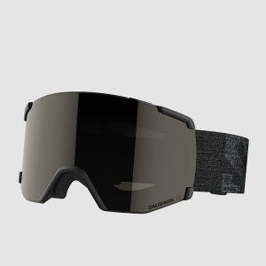 Prezzi Salomon s/view black grunge goggle ml black