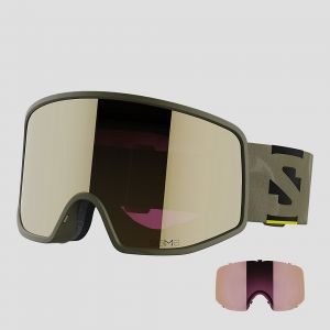 Prezzi Salomon sentry pro olive night goggle sigma black gold