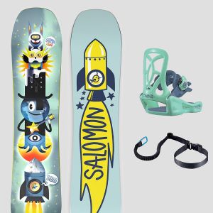 Prezzi Salomon team package 2025 snowboard set uni