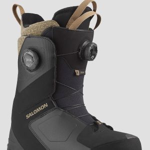 Prezzi Salomon kiana dual boa 2025 snowboard boots blackblacksepia tint