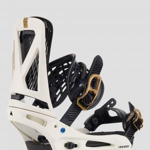 Prezzi Burton genesis re:flex 2024 snowboard bindings white / gold