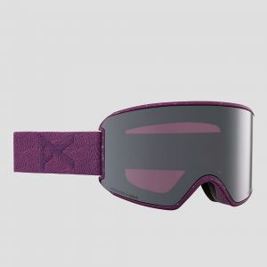 Prezzi Anon wm3 mfi w/spr grape (+bonus lens) goggle prcv sun onyx