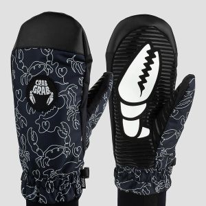 Prezzi Crab grab slush mittens crab doodle black